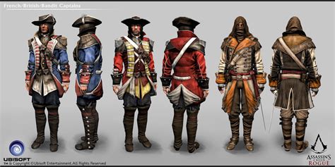 Tihomir Dimitrov: Assassin's Creed: Rogue Gameplay / Soldiers Characters