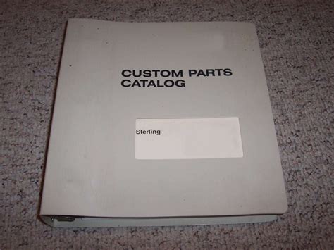 2006 Sterling L-Line Truck Parts Catalog – DIY Repair Manuals