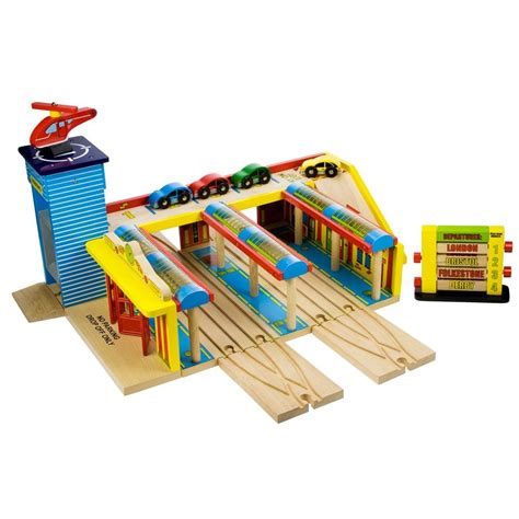 Grand Central Station by Bigjigs Rail | Wooden train set, Wooden train, Train sets