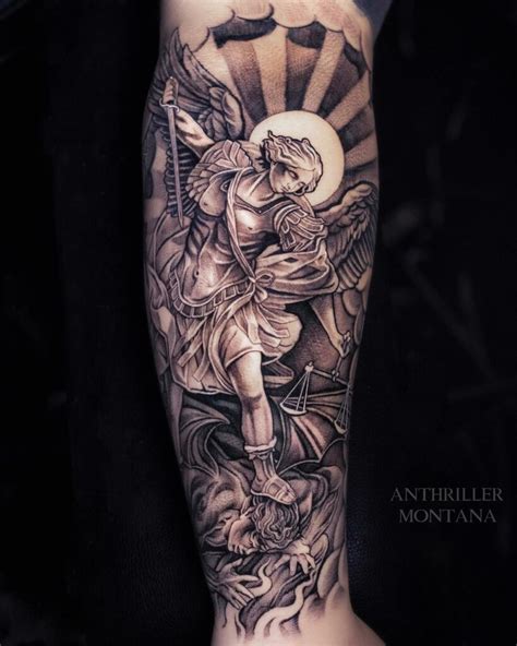 St Michael The Archangel Prayer Tattoo