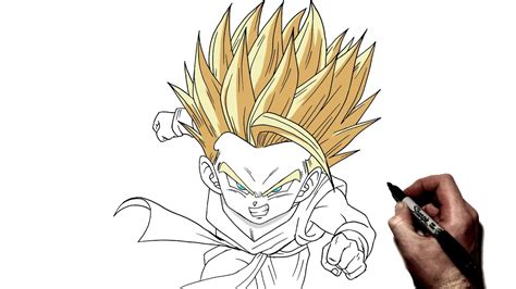 Kid Trunks Ssj Drawing