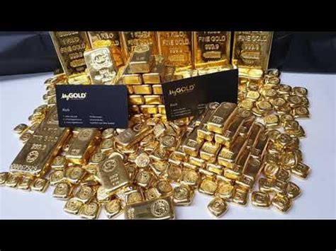 MEGA COLLECTION OF GOLD BULLION BARS! 😲 - YouTube