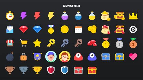 730+ 2D Icon Pack in 2D Assets - UE Marketplace