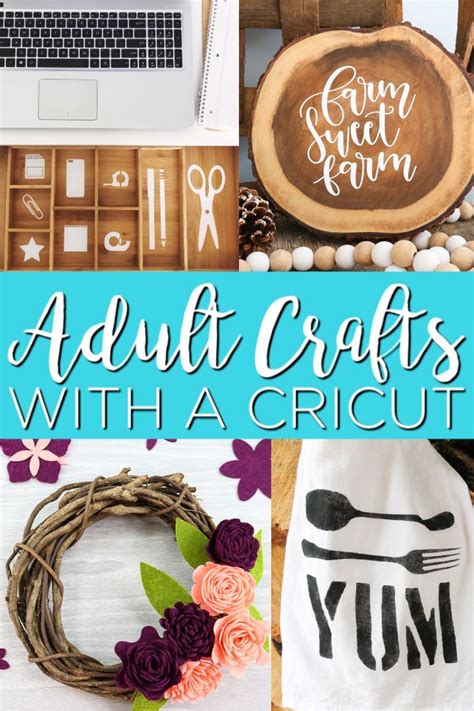 Adult Cricut Crafts Using What You Have