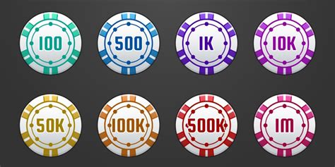 Poker Chip Colors and Values