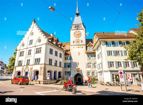 Switzerland zug zug old town hi-res stock photography and images - Alamy