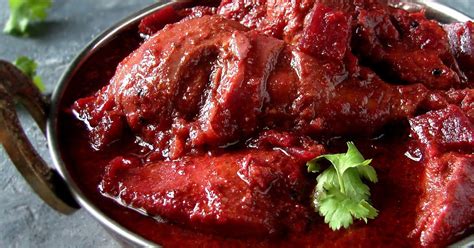 Murgh Chukandar/Beetroot Chicken