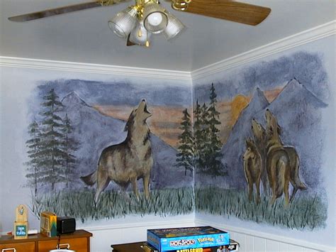 Lookout Studios Murals - Wolves