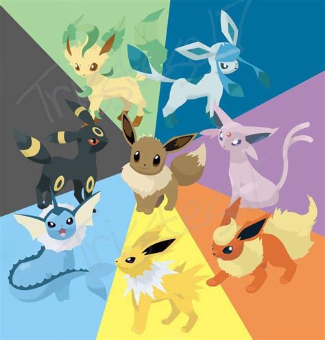 Eevee Evolutions Wallpaper Hd