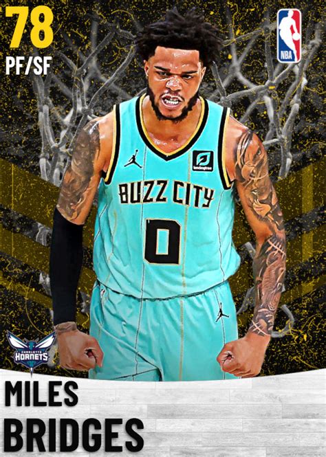 NBA 2K21 | 2KDB Gold Miles Bridges (78) Complete Stats