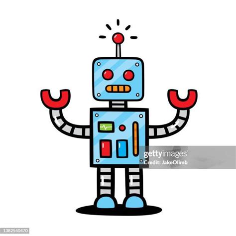 766 Computer Robot Drawing Stock Photos, High-Res Pictures, and Images ...