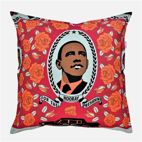 Modern Red Pillows, 20"W | Obama Pillow 54kibo