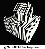 9 Barcode House Diagram Clip Art | Royalty Free - GoGraph