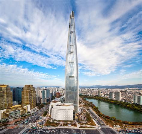 Lotte World Tower: the world’s fifth tallest skyscraper is in Seoul | Floornature