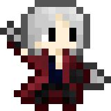 16x16 Dante | Pixel art, Pixel art 16x16, 16x16 pixel art