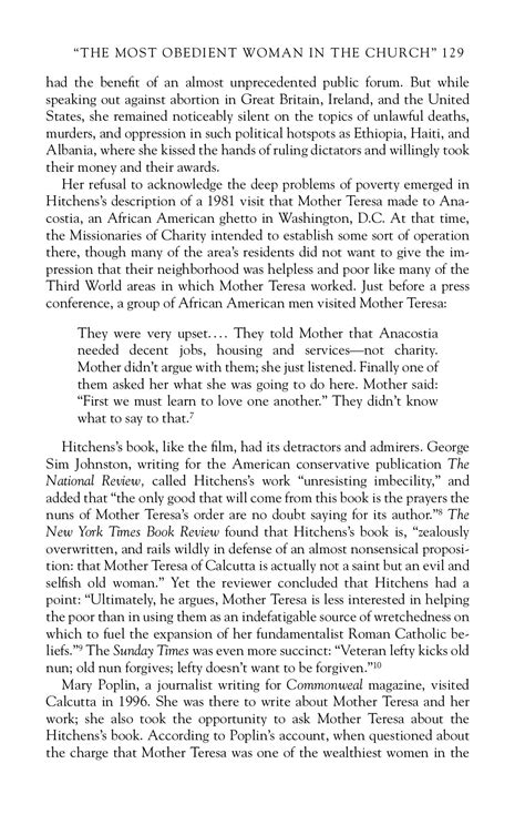 Mother Teresa - A Biography_clone - THE MANTHAN SCHOOL - Page 147 | Flip PDF Online | PubHTML5