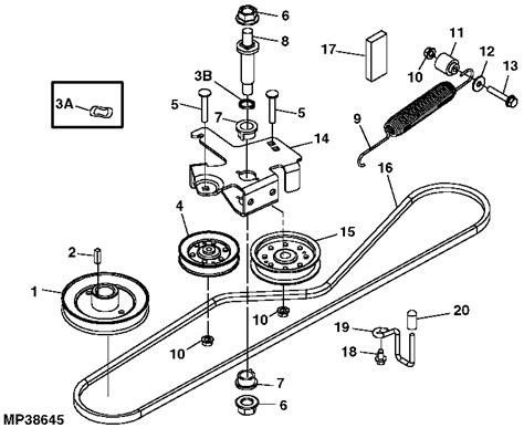 John Deere X540 Parts List And Diagram