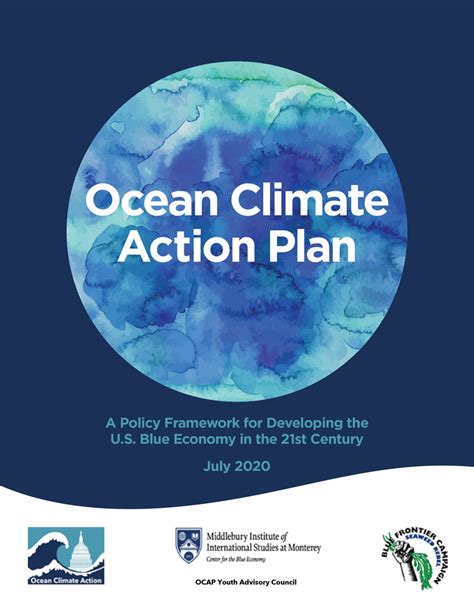 Primary Signatories: Ocean Climate Action Plan | Middlebury Institute ...