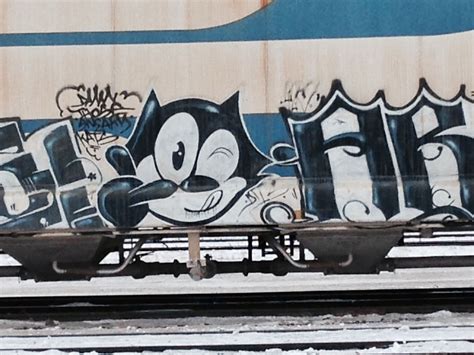 Train Template Graffiti