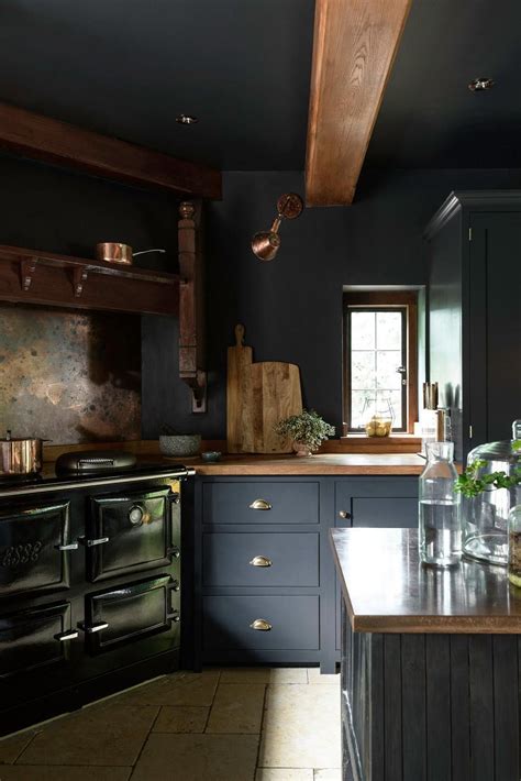 The Dark and Moody Petersham Kitchen | Devol kitchens, Kitchen trends, Kitchen design