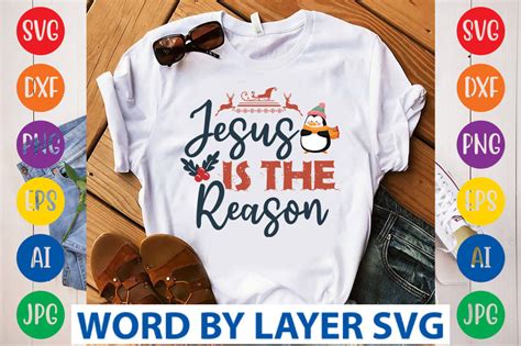 Jesus Is The Reason SVG Design - So Fontsy