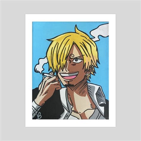 Black Leg Sanji, an art print by Vianel Bonilla - INPRNT