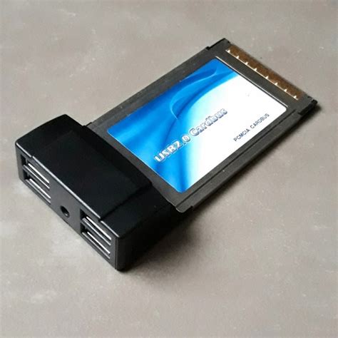 USB Port 2.0 Tambahan (4x) Untuk Slot PCMCIA II Di Laptop Model Lama, Elektronik, Bagian ...