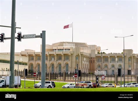 Emiri Diwan, palace of the emir in Doha, Qatar Stock Photo - Alamy