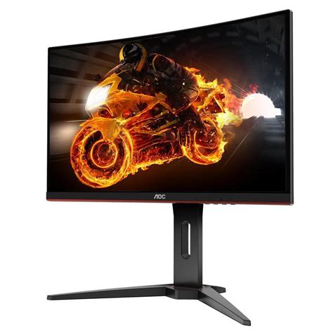 AOC CQ27G1 27" Quad HD (2560x1440) 144Hz 1ms VA 1800R Curved FreeSync Desktop Gaming Monitor ...