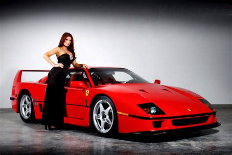 Ferrari and sexy girls