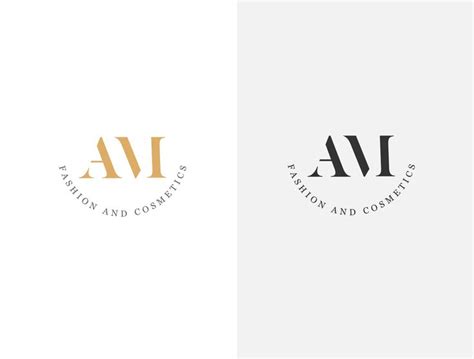 Luxury Fashion And Cosmetics Monogram Lettermark Logo Design | Clothing brand logos, Logo design ...