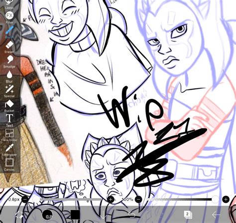 Beta Ahsoka/Ashla Doodle dump | Star Wars Amino