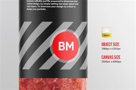 Cervelat Sausage Mockup :: Behance