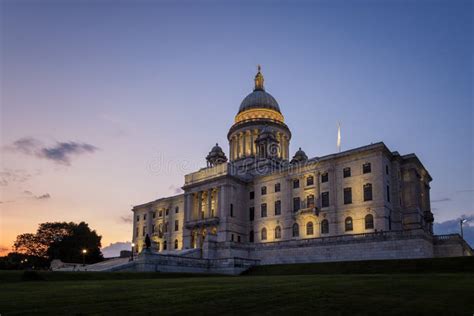 The Rhode Island State House Stock Image - Image of belfast, attraction ...