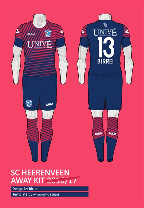 SC Heerenveen Away Kit by me, el Birrei