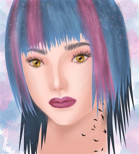 Nox Fleur - Digital Overdrawing Practice