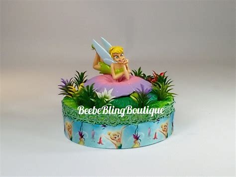 Online Exclusive Tinker bell Birthday Party Cake topper w # There are ...