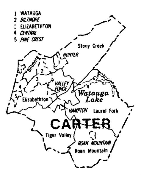 Carter County, Tennessee – S-K Publications