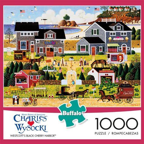 76 best Charles Wysocki Puzzles by Buffalo Games images on Pinterest | 1000 piece jigsaw puzzles ...