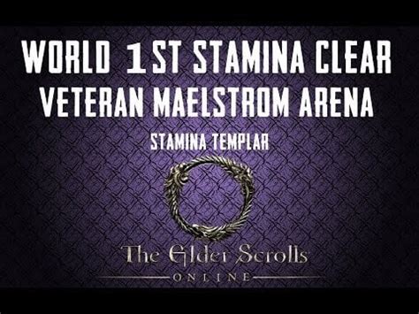 ESO - VET Maelstrom Arena Stage 10 Last Boss : elderscrollsonline