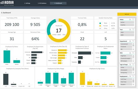 HR Database Excel Template | Adnia Solutions | Excel Templates