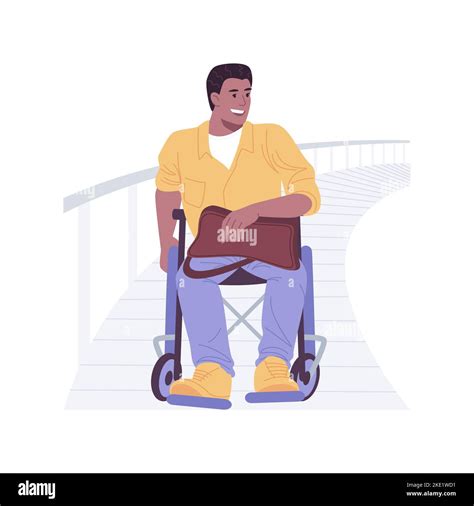 Accessible path isolated cartoon vector illustrations Stock Vector Image & Art - Alamy