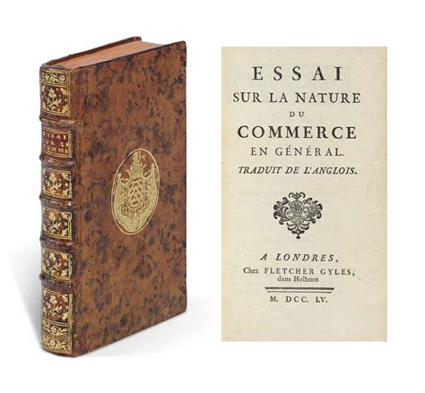 [CANTILLON, Richard (d. 1734)]. Essai sur la nature du commerce en ge ...