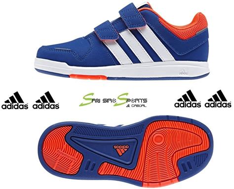 Adidas Kids Shoes Boys Sneakers Trainers 6 CF M20062 Casual Velcro Blue ...