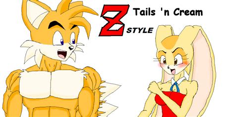 Tails and Cream DBZ style by sonigoku on DeviantArt