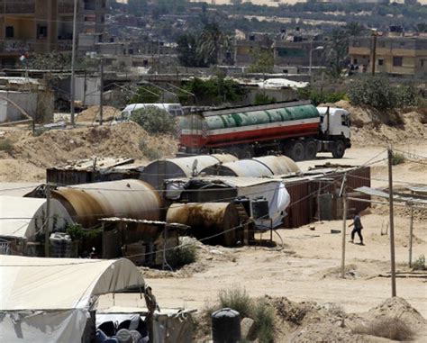 Egyptian military floods vital Gaza supply tunnels on Palestinian ...