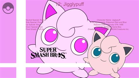 Super Smash Bros Character Spotlight: Jigglypuff by GamingLegend4ever on DeviantArt