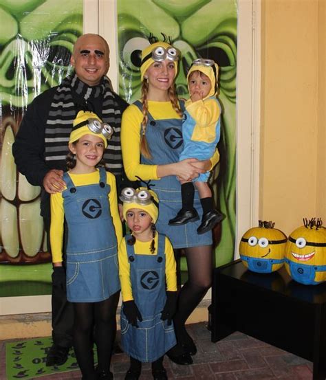 Minions and Gru Family Costumes. Minion Halloween Costumes, Homemade ...