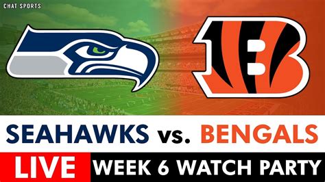 Seahawks vs. Bengals Live Streaming Scoreboard, Free Play-By-Play ...