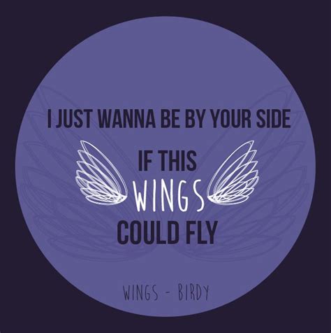 Wings - Birdy | Wings lyrics, Song lyrics, Lyrics